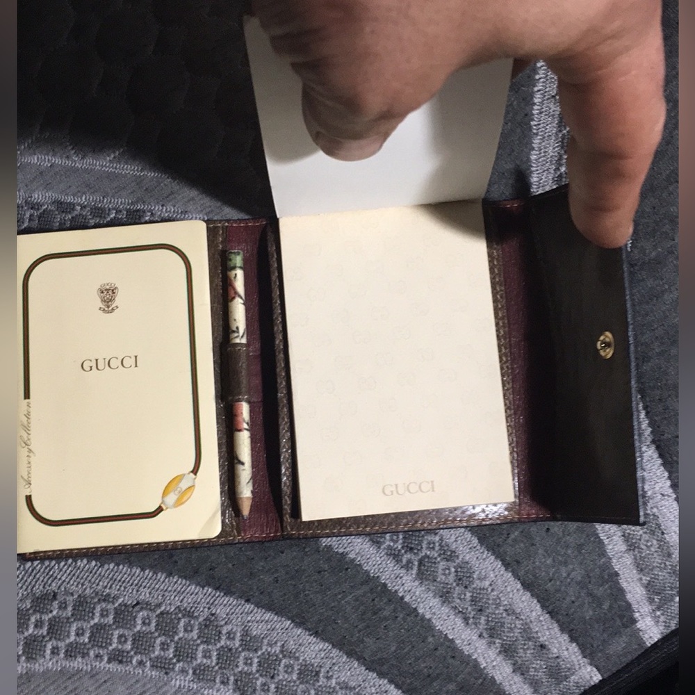 Vintage Gucci Note Pad/Address Book!!!